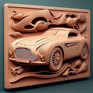 3D мадэль Aston Martin DB2 (STL)